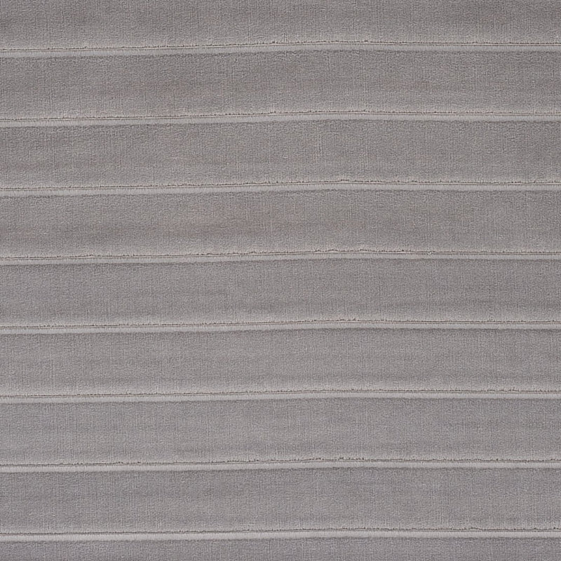 Tissu en velours cannelé Schumacher x Patterson Flynn Frederika, Loutre grise
