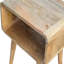 Oliveira 45cm W Solid Wood Bedside Table