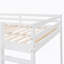 Lit mezzanine avec design multifonctionnel coulissant