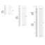 Penna 1 - Light LED Flush Mounted Sconce-40582672-40582668-40582665
