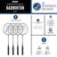 Ensemble de badminton professionnel
