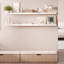 Tablettes murales flottantes Miami, 24 po, profondeur de 8 po-111448273-128803169