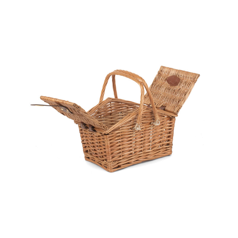 Wicker Swing Handle Hamper Basket
