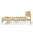 PE Rattan Bed With Wooden Frame & Adjustable Headboard-133734319
