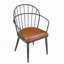 Chaise de patio d'extérieur avec pieds en métal