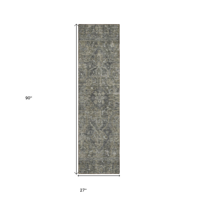 Tapis de couloir d'extérieur 8 pi