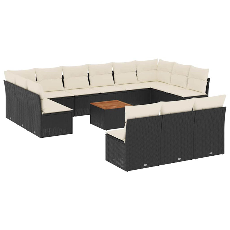 Ensemble de canapé de jardin Vidaxl