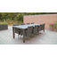 Jaidon 6 - Person Wicker Patio Dining Set with Extendable Rectangular Table-401680534