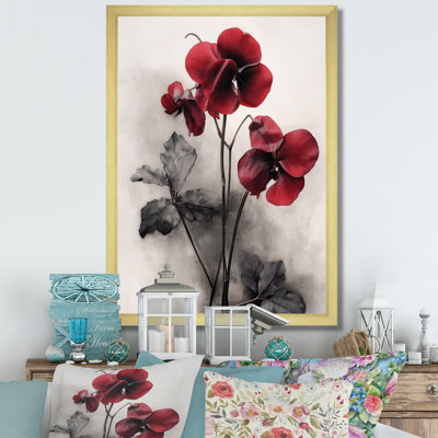 " Red Violets Dreamer I "