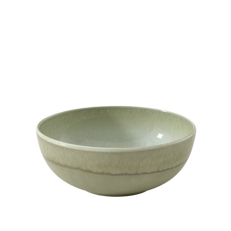 Villeroy & Boch – Perlemor Alga Cereal Bowl, 20 oz, Premium Porcelain Bowl for Cereal, Fruit and Bowl Food, Dishwasher-Safe, Microwave-Safe, Green