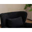 Fauteuil rembourré pivotant avec repose-pieds-1709283955