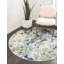 Tapis vert à motif géométrique Patrocinia-40278814