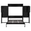 Grand lit escamotable avec bureau, coiffeuse et armoires, grand espresso (VIEUX SKU: N820S10057P)