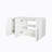 35.43'' W x 19.69'' H White Medium Density Fiberboard (MDF) Standard Base Cabinet