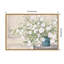 "Bouquet blanc encadré sur toile" par Julia Purinton, peinture-474119488