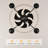 Kassee 19.68'' Black Crystal Chandelier Ceiling Fan with Light Kit and Remote