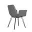 Sharolyn 18.9'' H Tufted Polyurethane Upholstered Armchair-2122755709