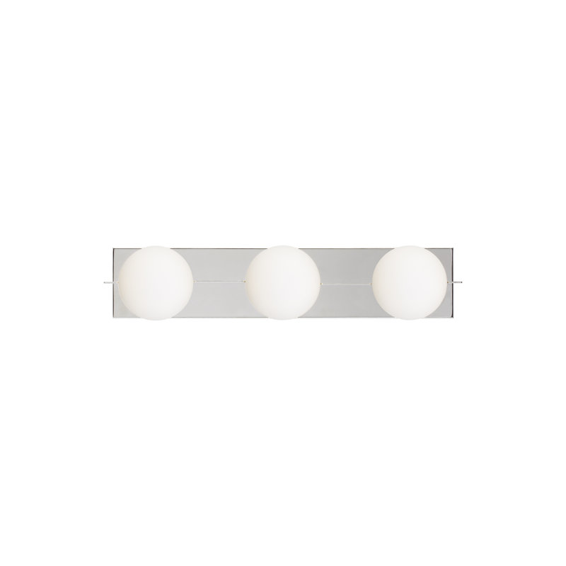 Orbel 3 - Light Vanity Light, Yes, Polished Nickel