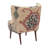 Kelm Dhurrie Handcrafted Petite Jute Accent Chair