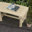 Banc de jardin, banc d'extérieur rond semi-circulaire