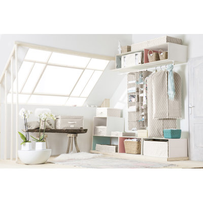 Latitude Run Fabric Decorative Bin