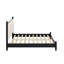 Wood Platform Bed With Upholstered Headboard-357374473-357374472