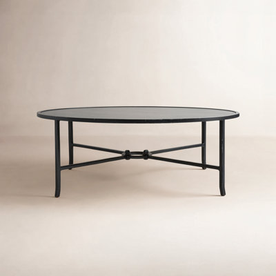 Markley Forged Metal Round Coffee Table