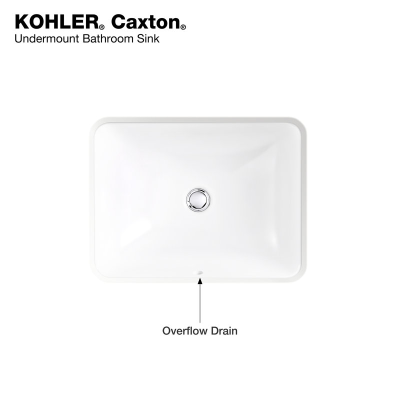Caxton Rectangle Undermount Bathroom Sink
