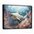 Black Floater Framed