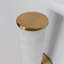 Applique murale en marbre naturel espagnol moderne Adamson avec abat-jour albâtre-129871533