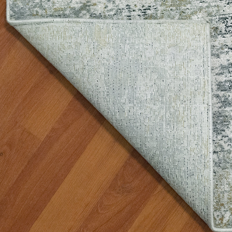 Tapis gris Newson, Rectangle 2 pi x 3 pi 11 po