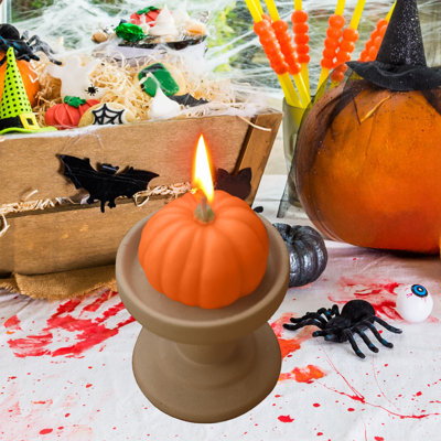 Bougie parfumée d'Halloween citrouille d'Halloween