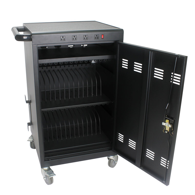 Office Storage Cabinet, Mobile Filing Cabinet For Office, Vertical Filing Cabinet For Storage, Matt Black