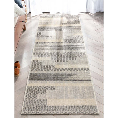  Tapis gris clair Mystic Athena Tribal