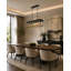 Luminaire suspendu moderne 12 lumières 