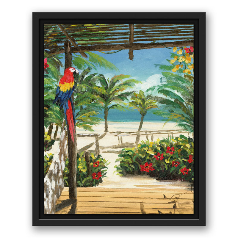 Porche tropical, H 15,75 po x l 12,75 po