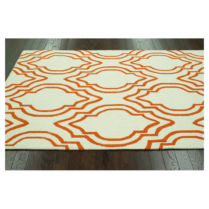 Oneil Hand Hooked Indoor Rug, 7'6" x 9'6"