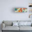 Art mural sur toile tendue - «Coral Reef» de Silvia Vassileva pour décoration de salon, de chambre à coucher ou de bureau - 10 x 32-32717776