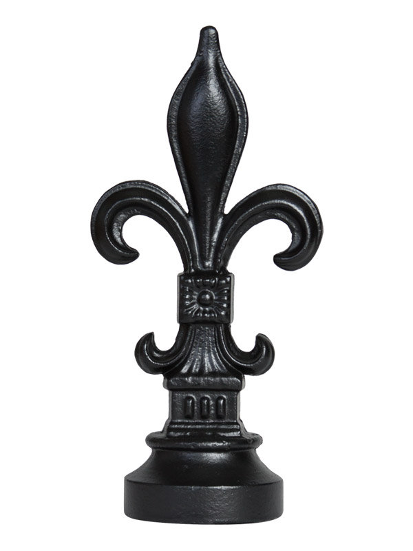 Embout en fonte d'aluminium sans objet, H 11 po x l 5,13 po x P 3,5 po