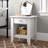 Deundray 20.88'' W Plywood / Laminate Board Nightstand-555098245