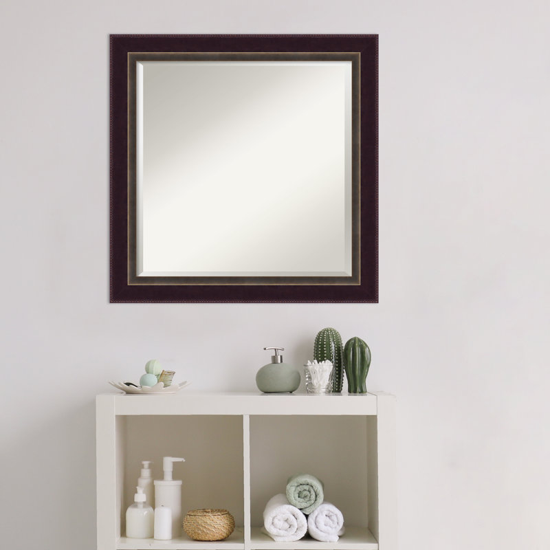 Flat Mirror, 24.38" H x 24.38" W