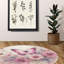 Tapis tressé Flowered Flutters-1120566856