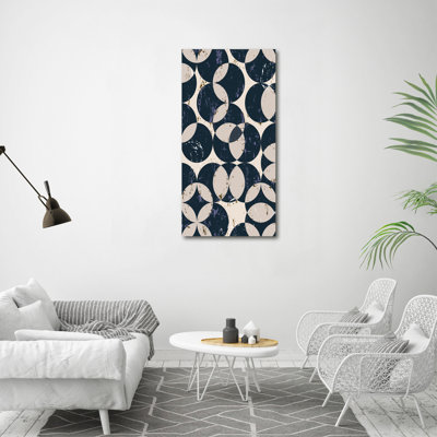 Geometric Background - Wrapped Canvas Print