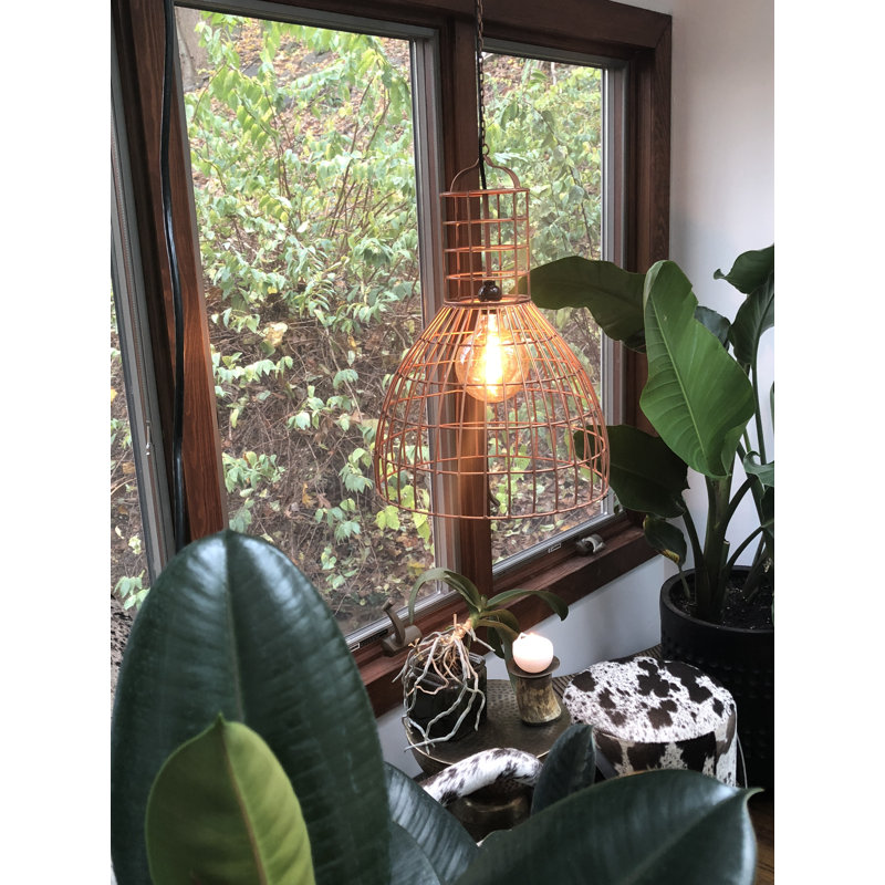 Luminaire suspendu pour dôme simple 1 lumières