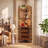 Tall Corner  Wine Bottle & Glass Rack