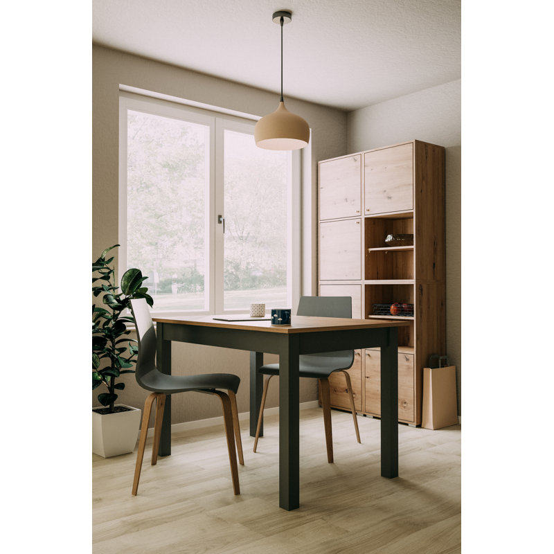 Moindou 97cm H x 46cm W Standard Bookcase, Artisan Oak