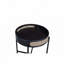 Table de bout noire