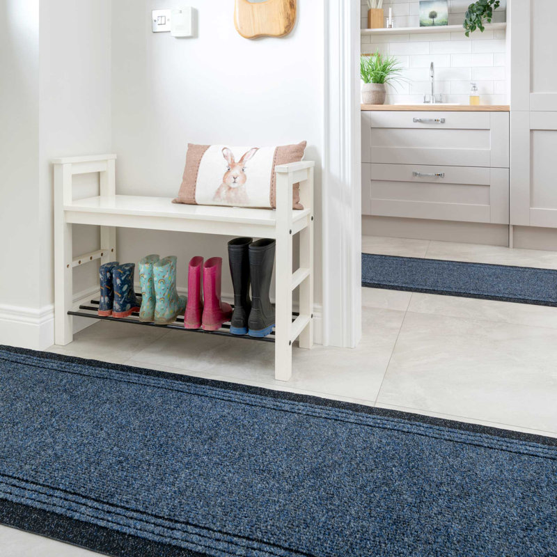 Whitcomb Navy Rug, Runner 66 x 152cm