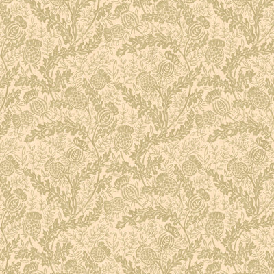 Print Club Mulberry Thistle 32.81' L x 27.56" W Wallpaper Roll