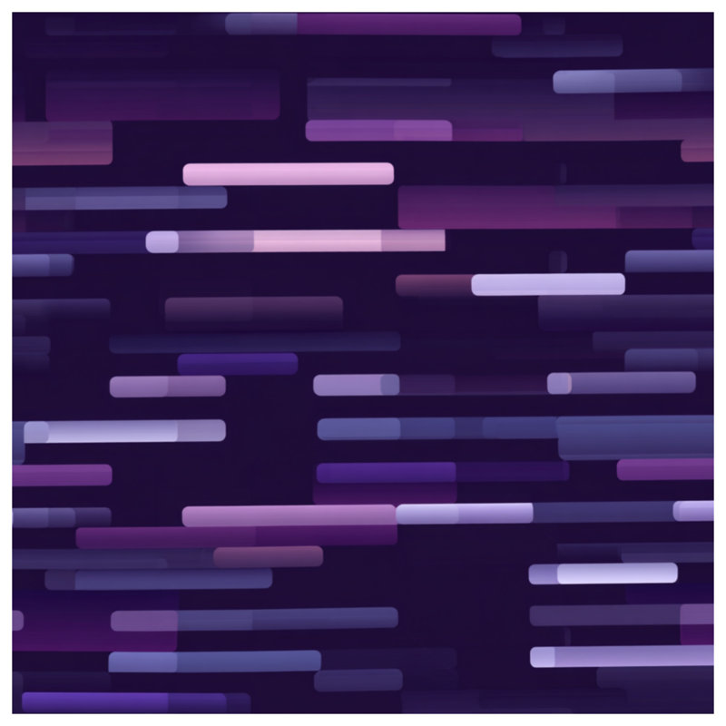 Couvre-lit matelassé mauve à lignes rectangulaires , Lit simple